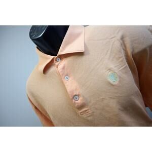 Peter Millar Golf Polo Performance Short Sleeve Athletic Golf Shirt Mens Sz XL